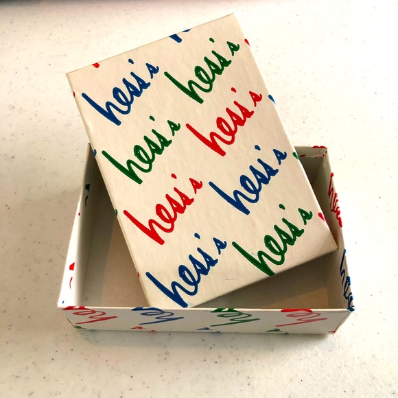 Hess’s Department Store Cardboard Jewelry Box - Picture 1 of 8